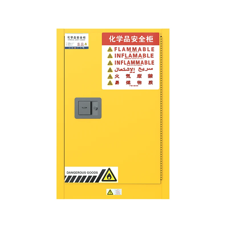 १२ गैलन ज्वलनशील तरल र रसायन सुरक्षा भण्डारण क्याबिनेट