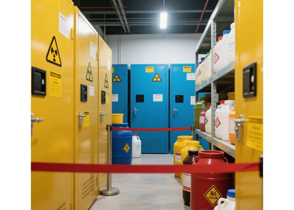 रासायनिक सुरक्षा: सुरक्षित भण्डारण अभ्यासहरू मार्फत तपाईंको कार्यस्थलमा खतराहरू रोक्न