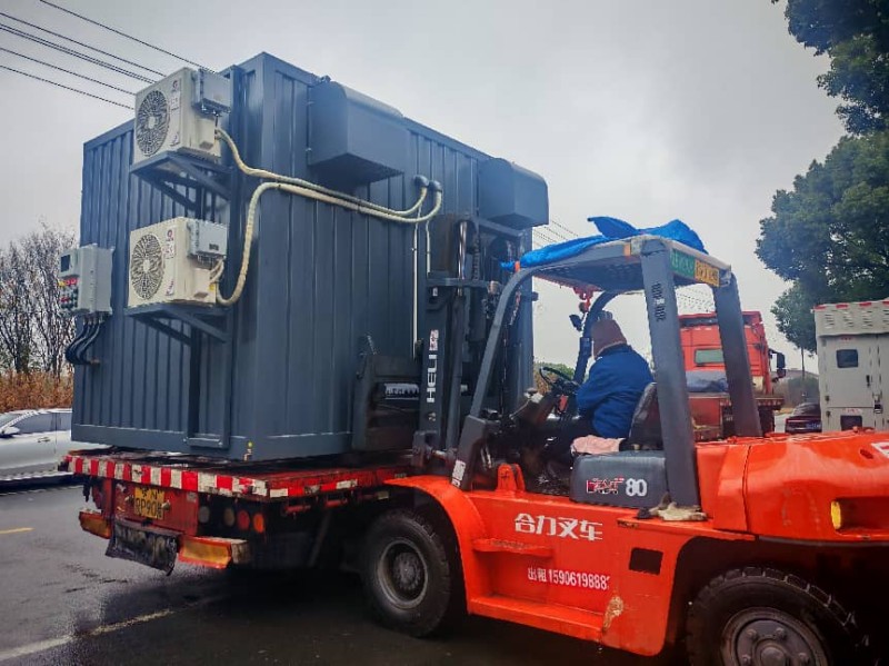 27 फेब्रुअरी 2026: ग्राहकका लागि अनुकूलित बाहिरी विस्फोट-प्रुफ ग्यास सिलिन्डर कन्टेनरहरू डेलिभर गरियो