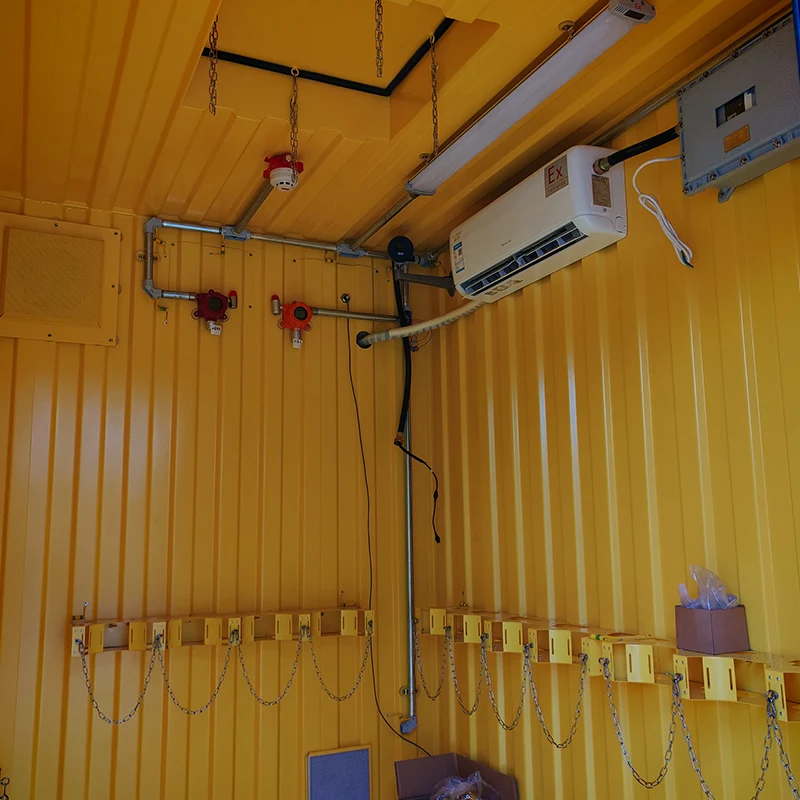 Walk-in Explosion-proof Gas Cylinder Storage Container Warehouse
